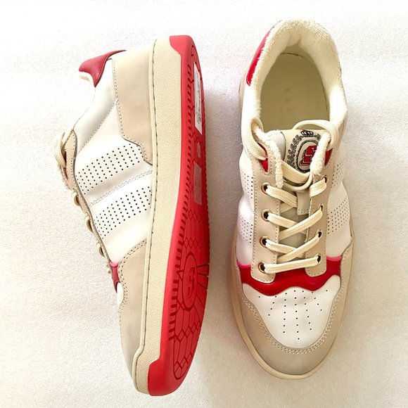 Sandro Paris Leather Star Trainers - Picture 3 of 11